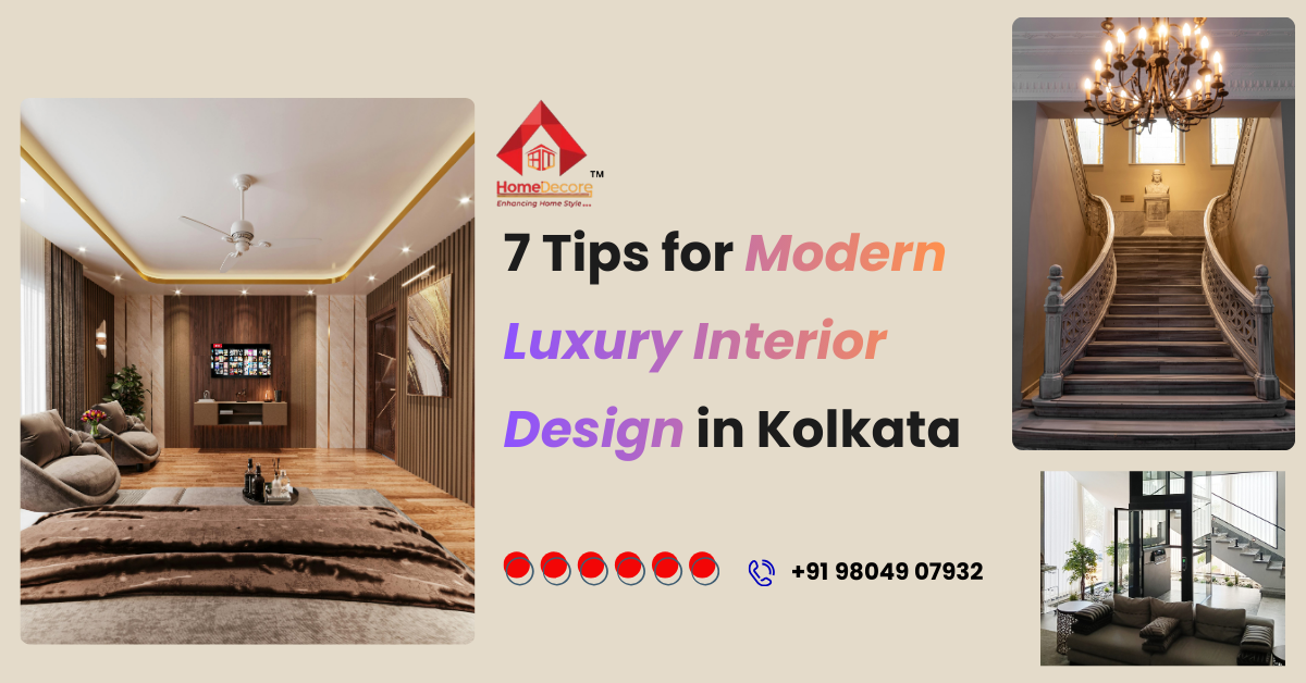 Modern Luxury Interior Design in Kolkata_GGM Home Decor
